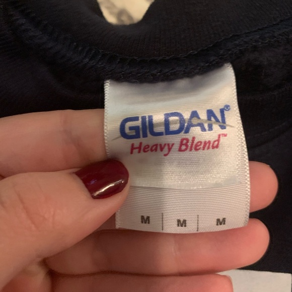 “Kale” Navy Blue Crewneck - Picture 3 of 3